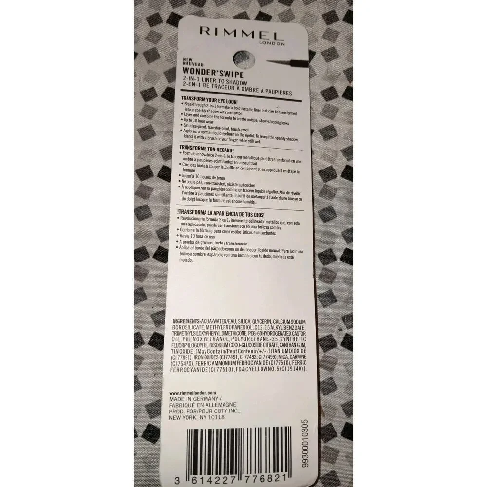 Rimmel Wonder'Swipe 2-In-1 Liner To Shadow #006 My Bae